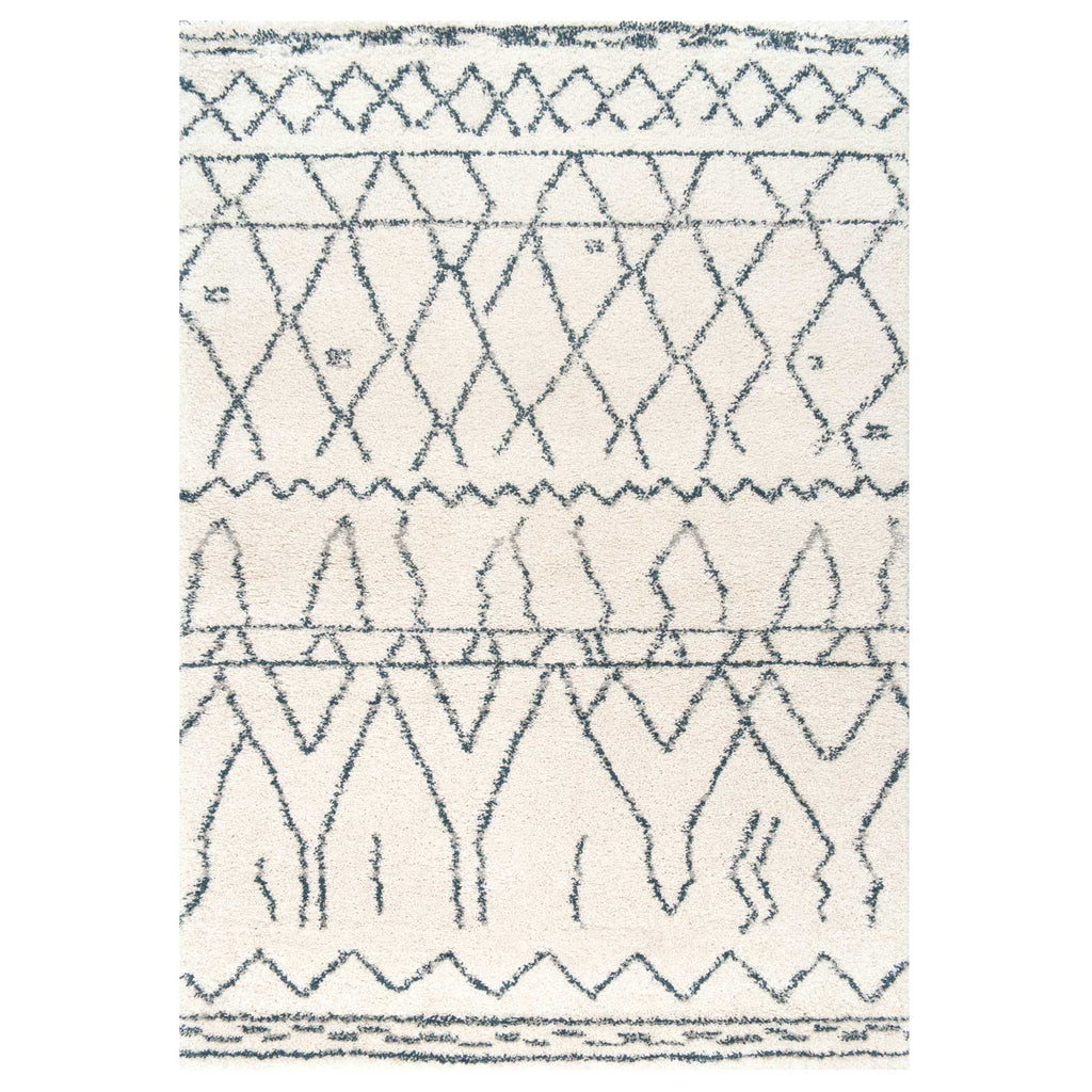 Super Soft Boho Moroccan Shaggy Rug - Bannon