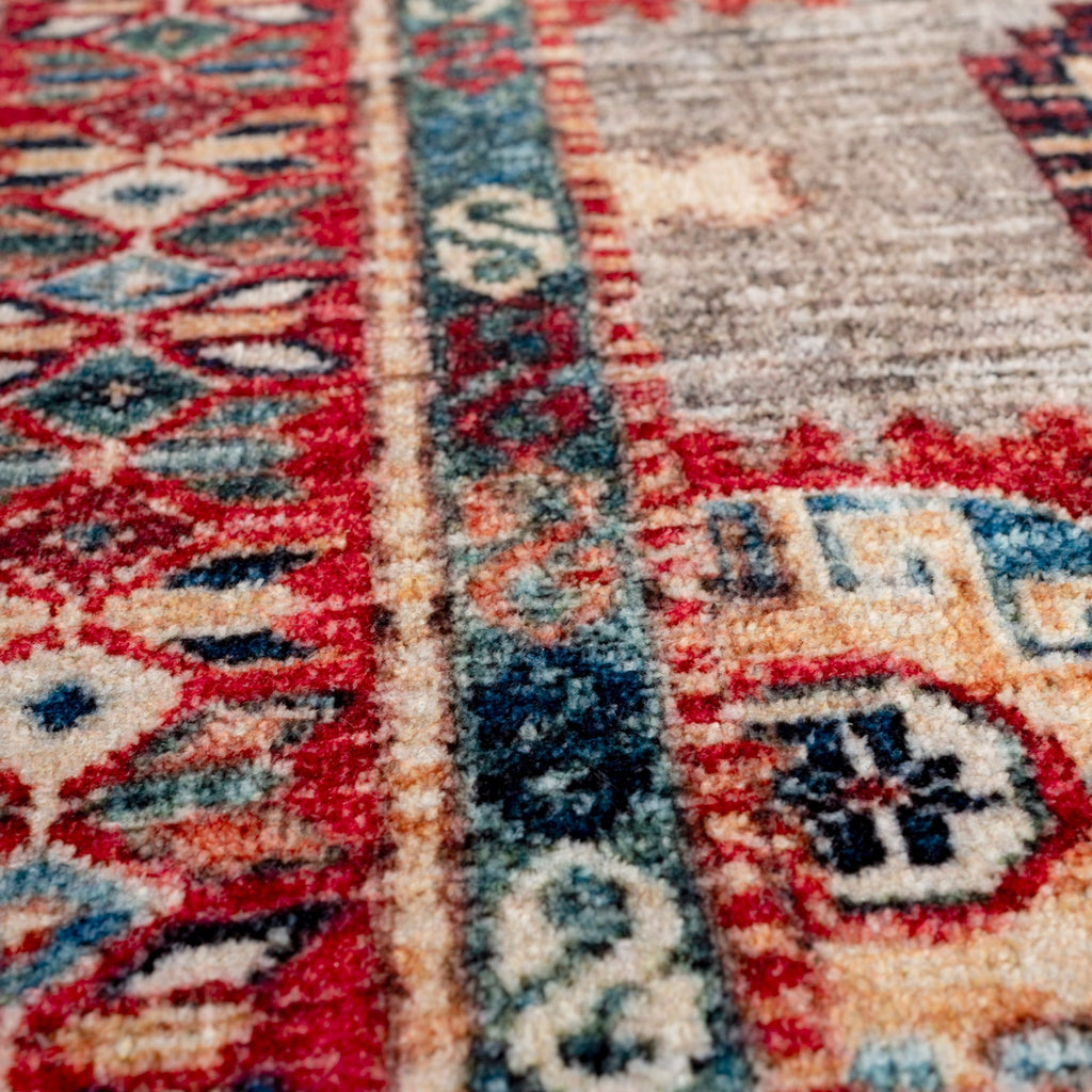 Washable Multicolour Persian Style Runner - Rani