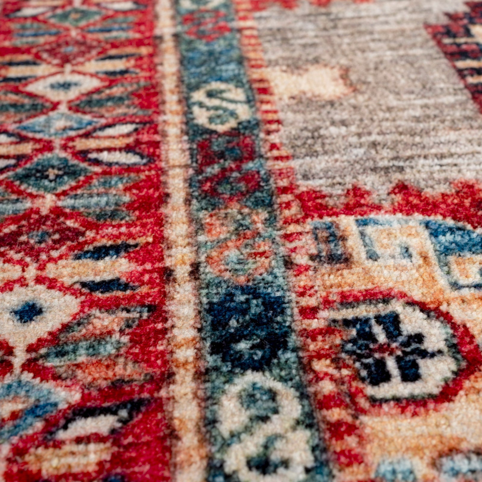 Washable Multicolour Persian Style Runner - Rani