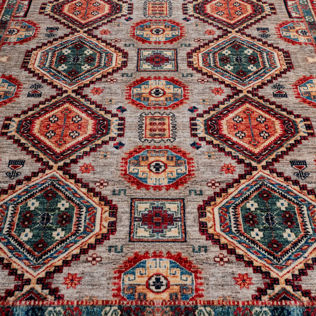 Washable Multicolour Persian Style Mat - Rani