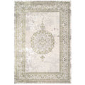 Modern Oriental Green Distressed Rugs