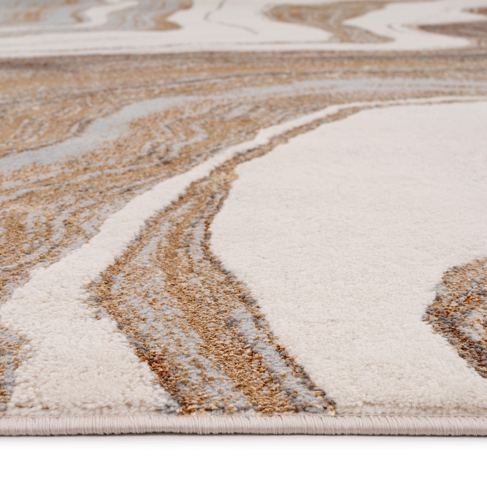 Beige Natural Layers Rug - Aliz