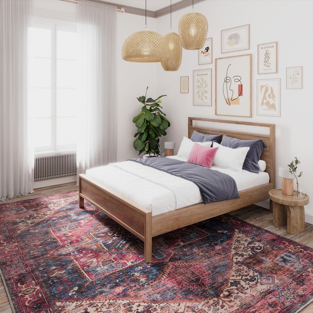 Soft Washable Multicolour Rug - Delphine