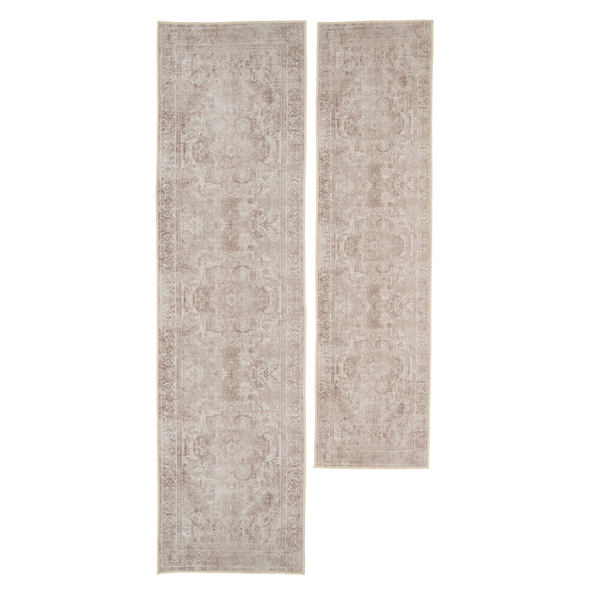 Washable Vintage Beige Rug - Isla