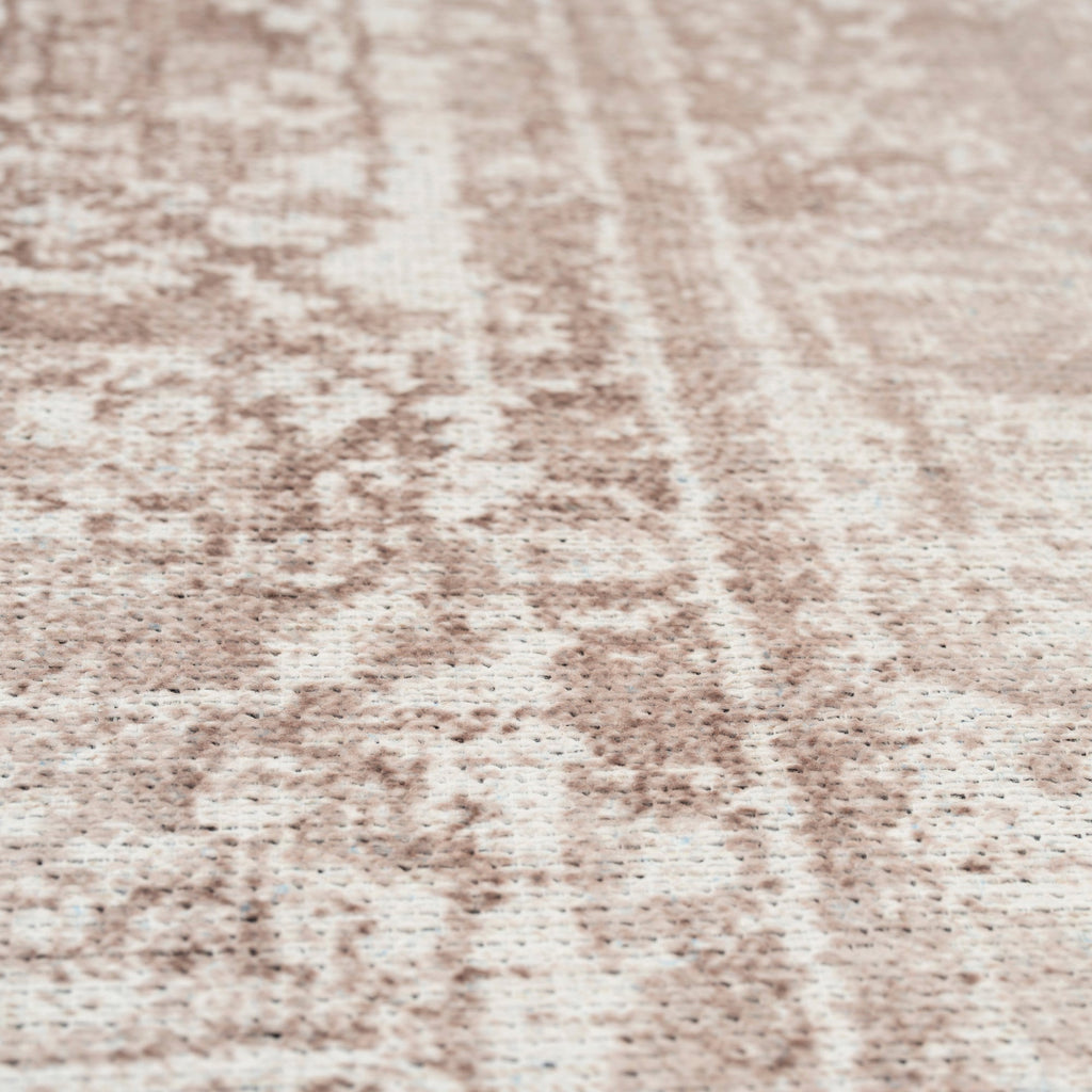 Washable Vintage Beige Rug - Isla