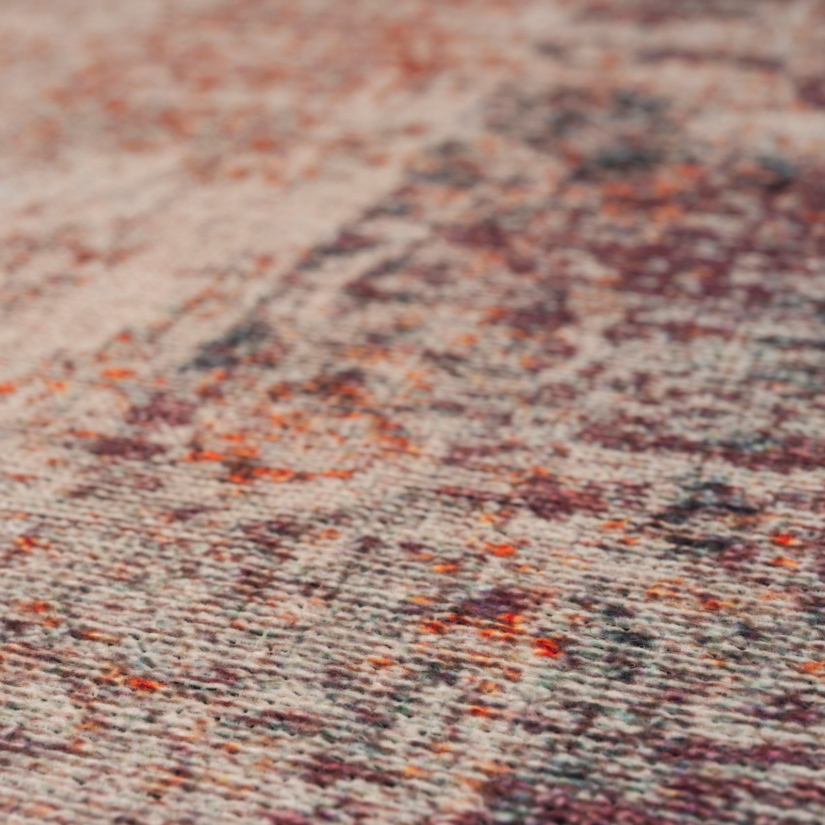 Washable Boho Distressed Rug - Opal