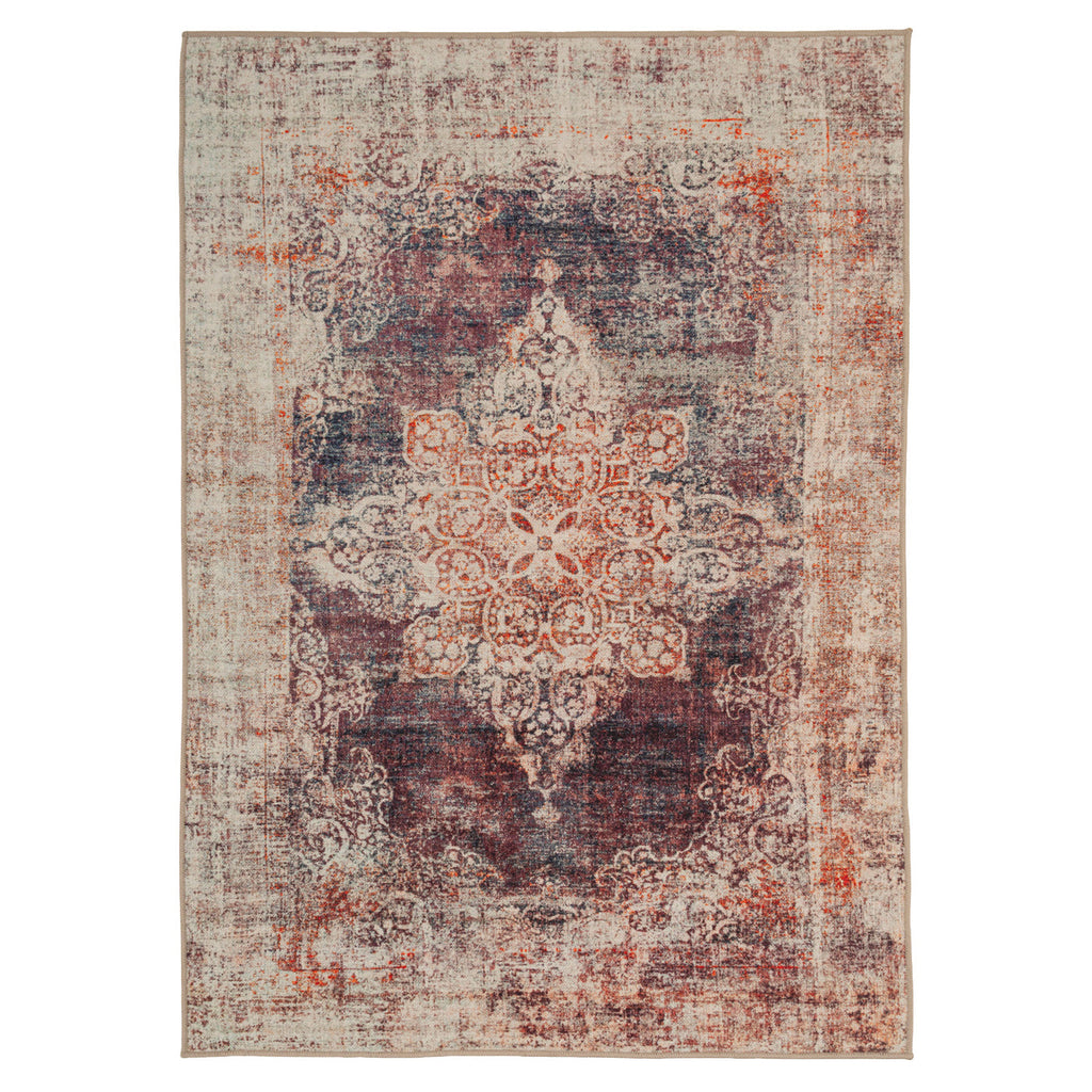 Washable Boho Distressed Rug - Opal