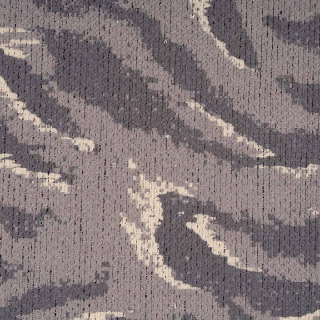 Washable Grey Zebra Print Doormat - Zebra