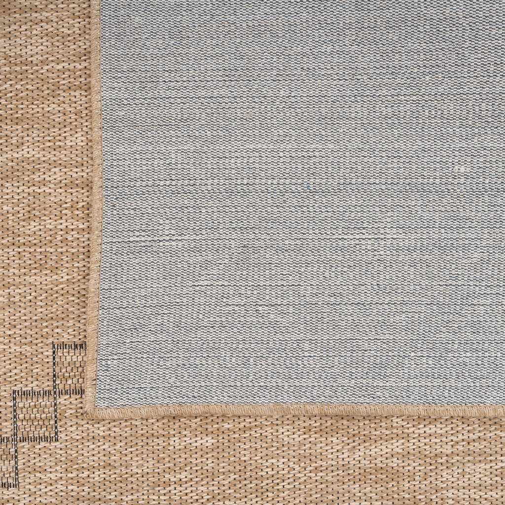 Washable Beige Berber Jute Style Rug - Alva