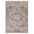 Washable Vintage Green Jute Style Rug - Cova
