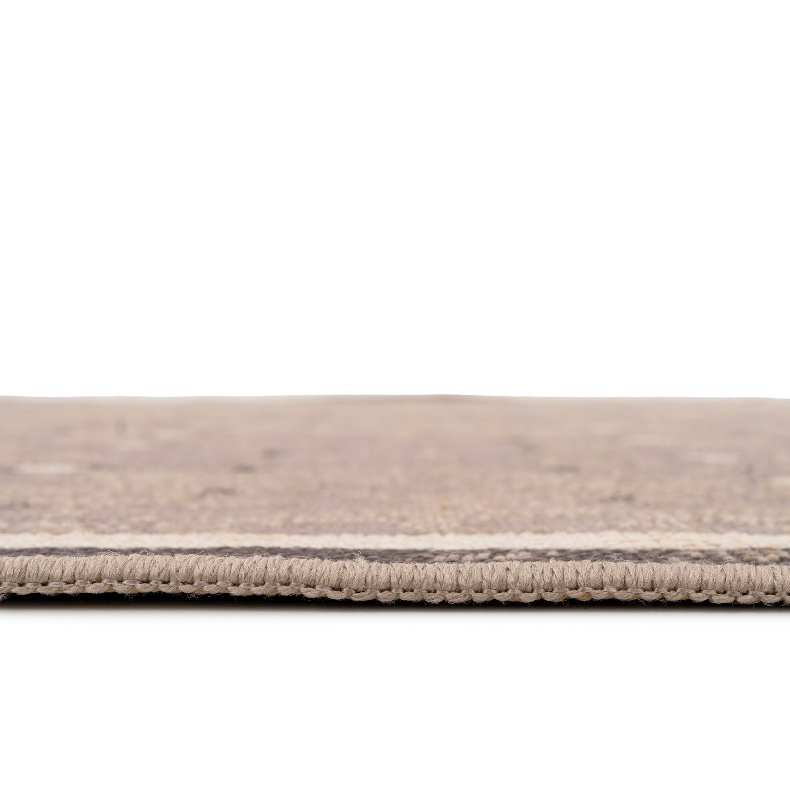 Washable Beige Berber Jute Style Runner - Lula