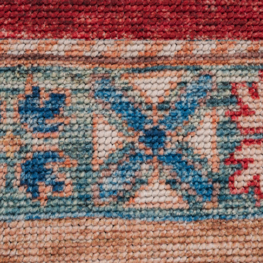 Washable Looped Multicolour Boho Runner - Alia