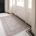 Washable Looped Grey Doormat - Safi