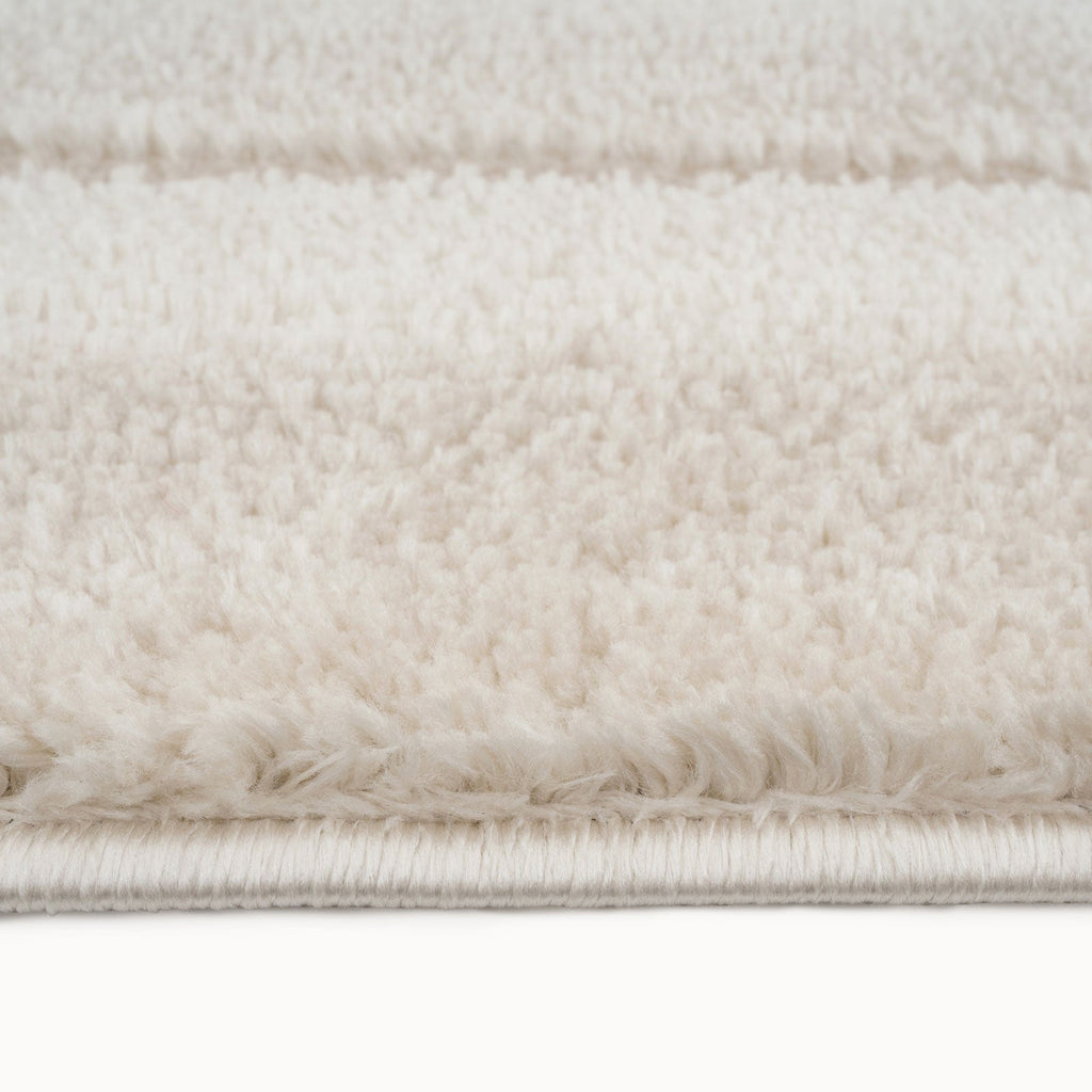 Soft Cream Abstract Rug - Aura
