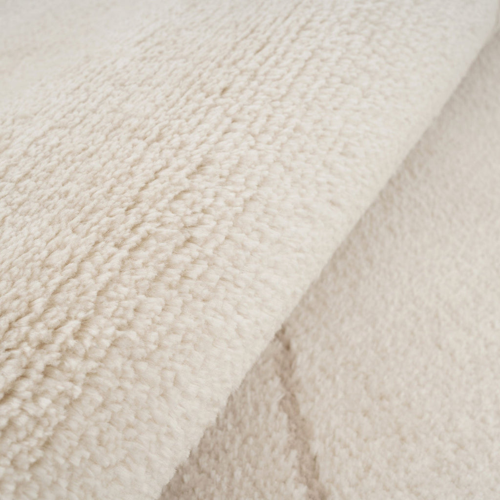 Soft Cream Abstract Rug - Aura