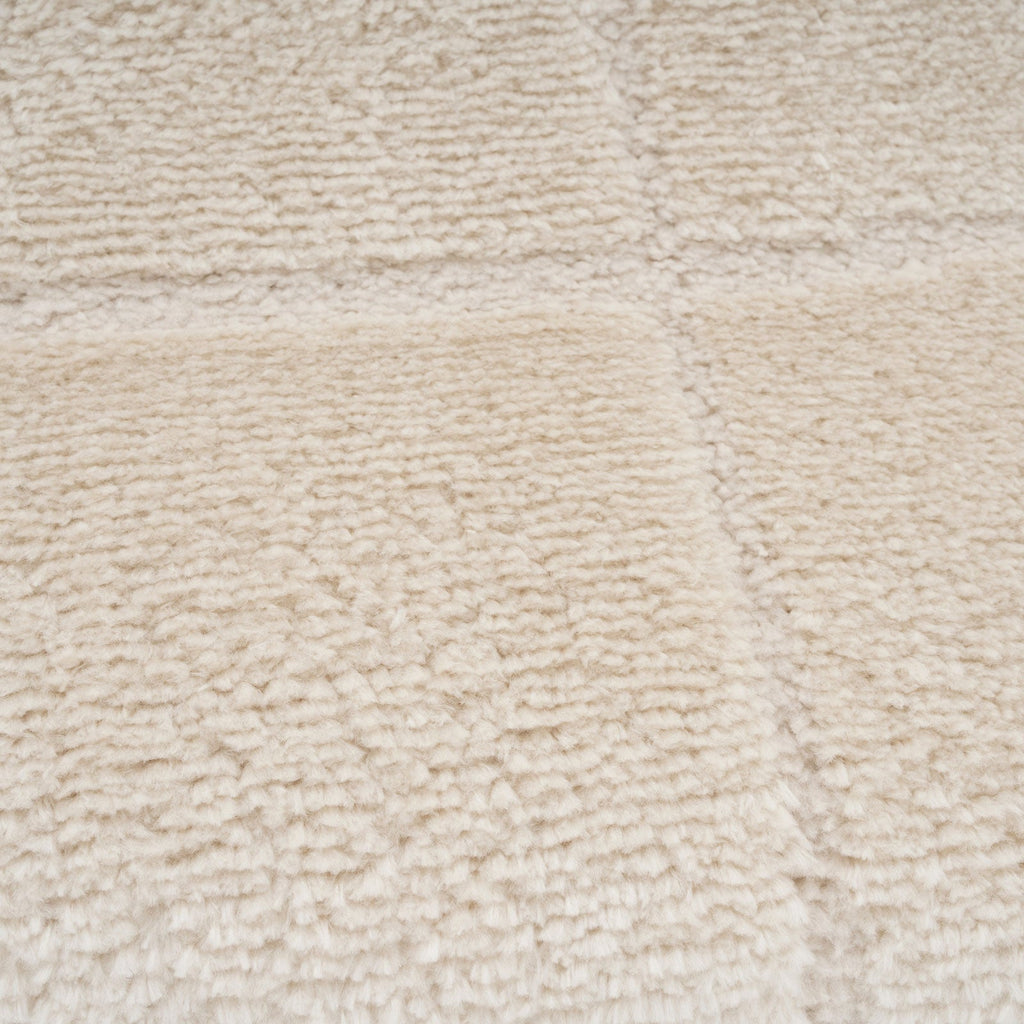 Soft Cream Scribble Rug - Zola